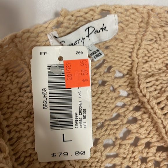 Envy & grace crocheted cropped sweater - Picture 5 of 5